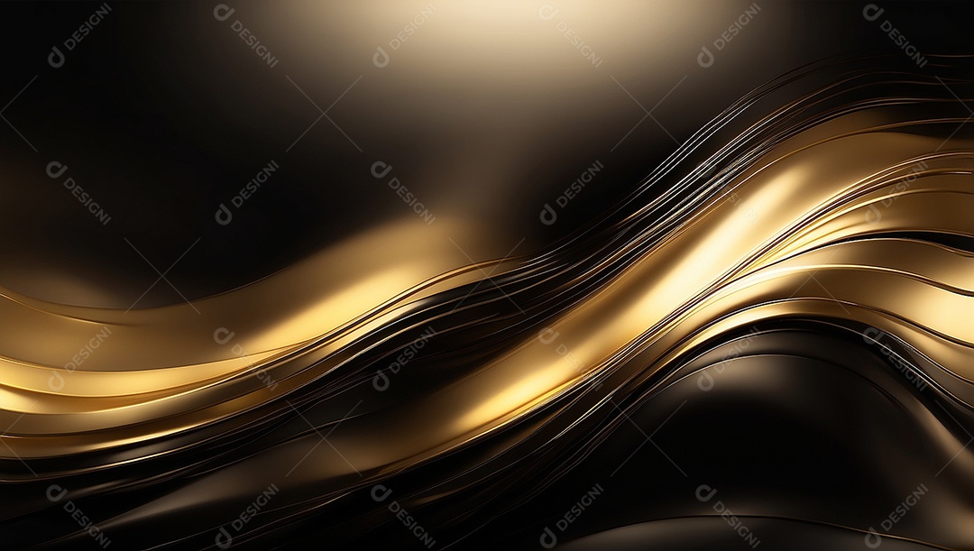 Fundo de gradiente pastel de ouro preto brilhante luz suave borrada padrão