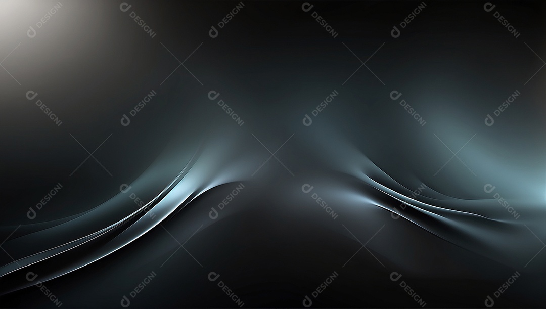 Fundo gradiente preto brilhante de luz suave borrada padrão