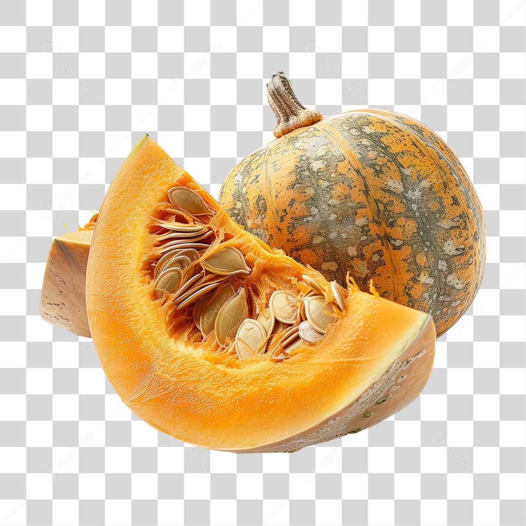 Fruta Abóbora PNG Transparente