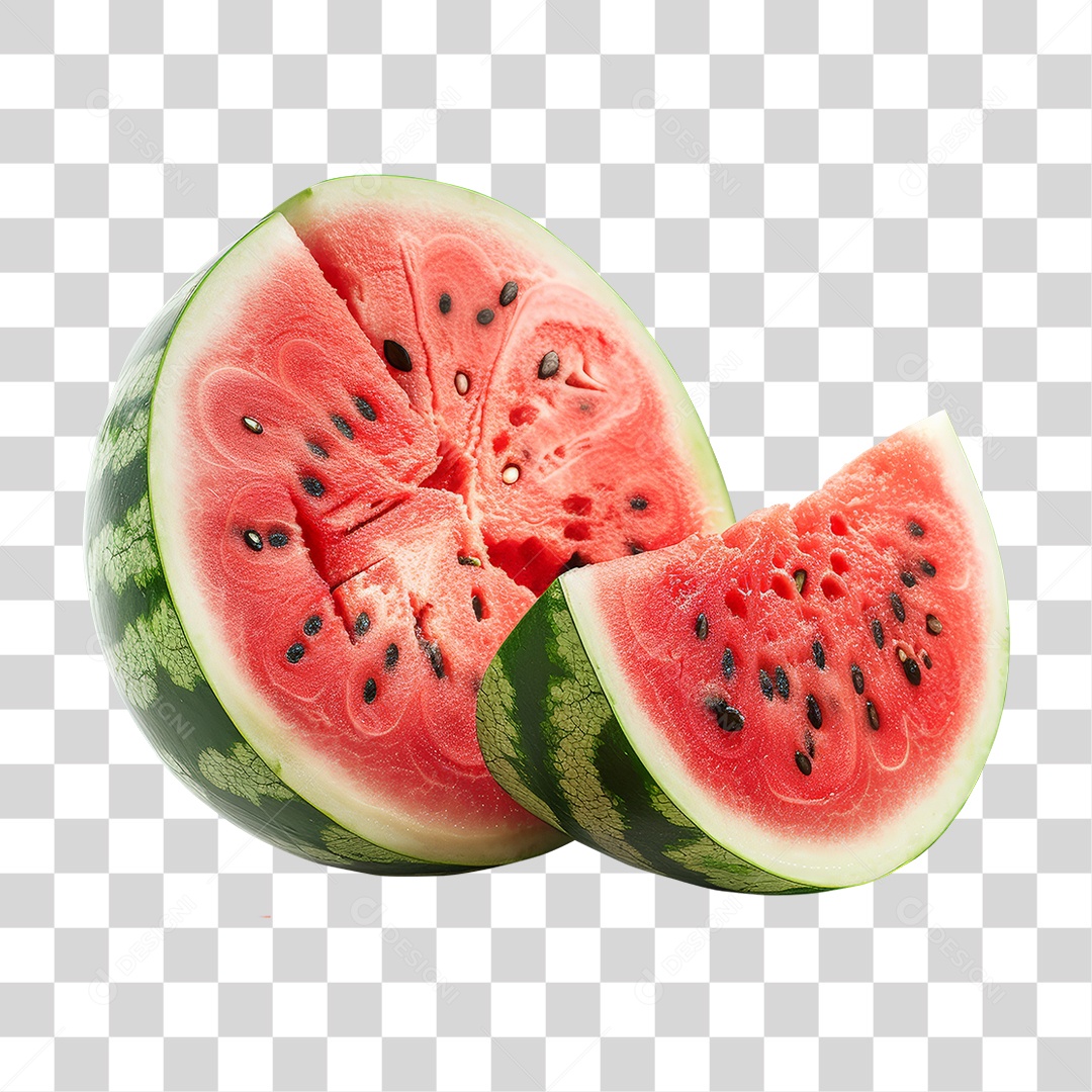 Fruta Melancia PNG Transparente