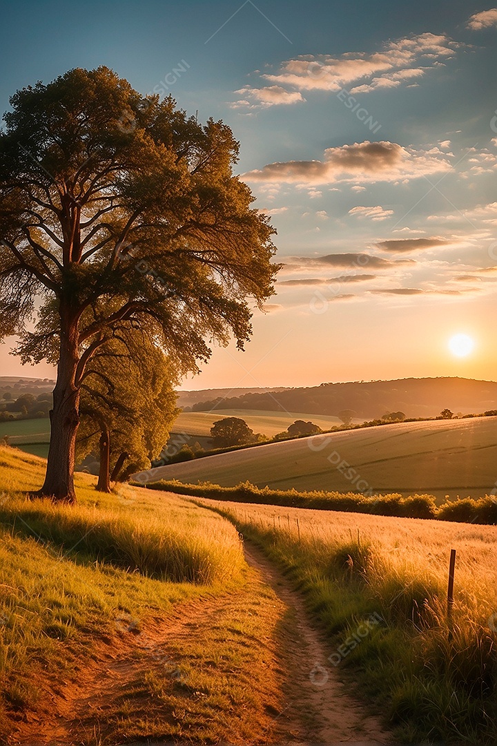 Padrão bela mesquita islâmica espaço vazio noite luzes da lua