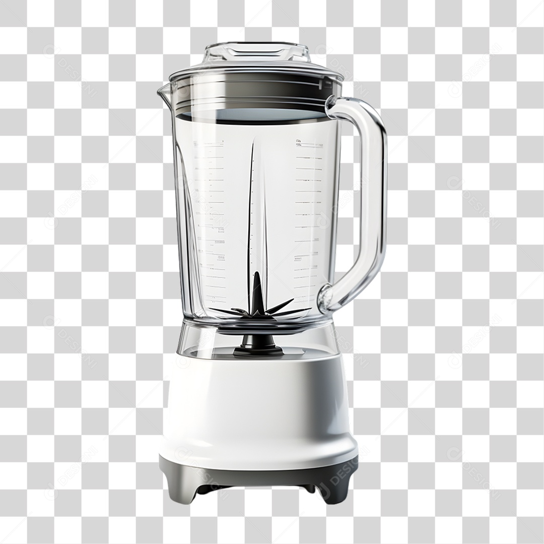 Liquidificador Branco PNG Transparente
