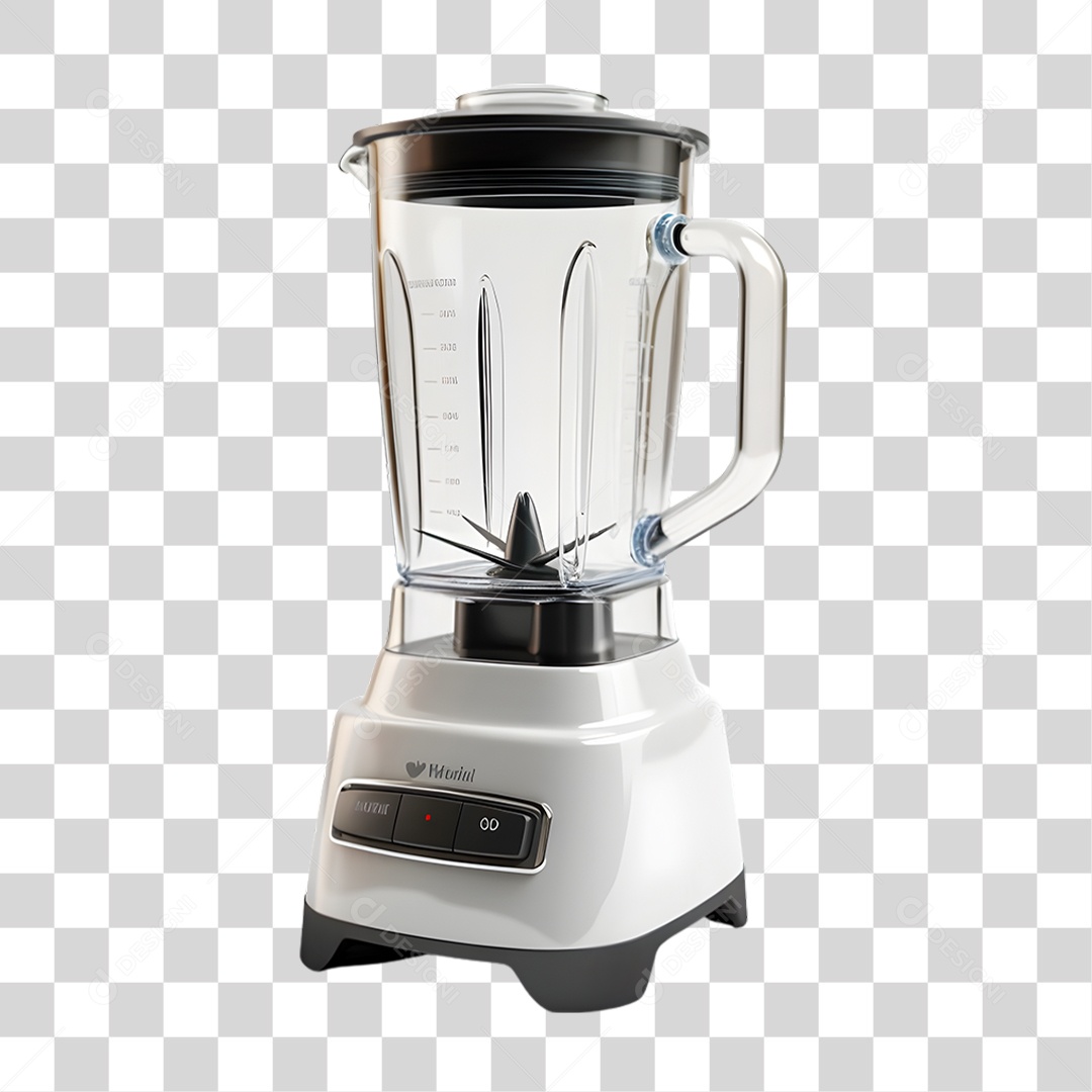 Liquidificador Branco PNG Transparente