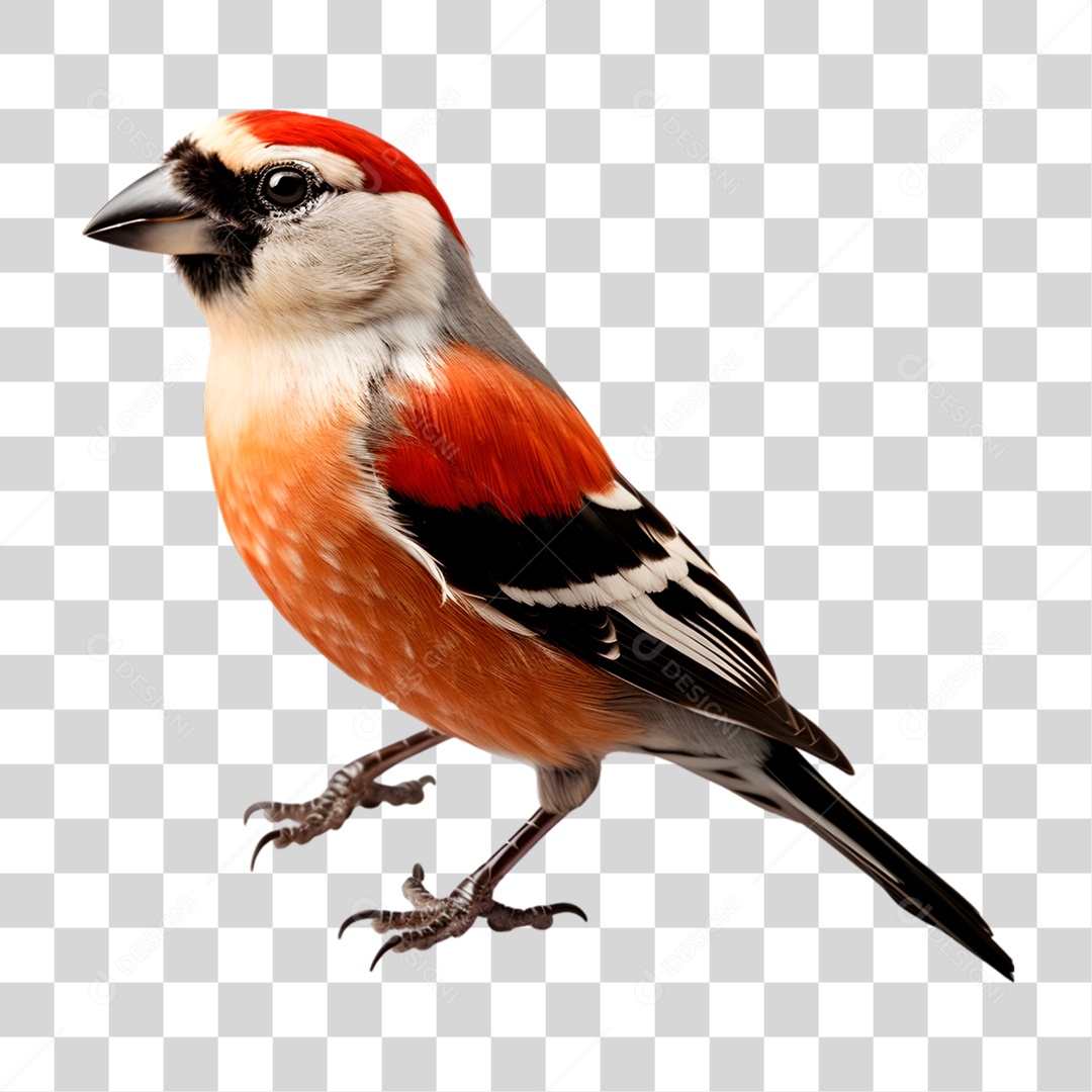 Pássaro Pintassilgo da Venezuela PNG Transparente