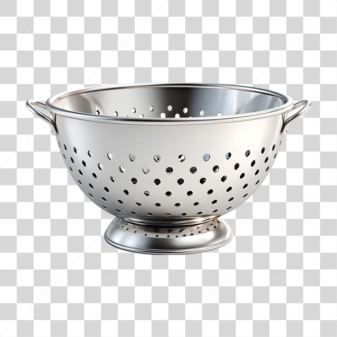 Escorredor de Aço PNG Transparente