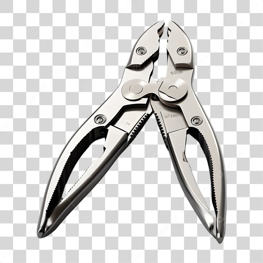 Alicate Metálica PNG Transparente