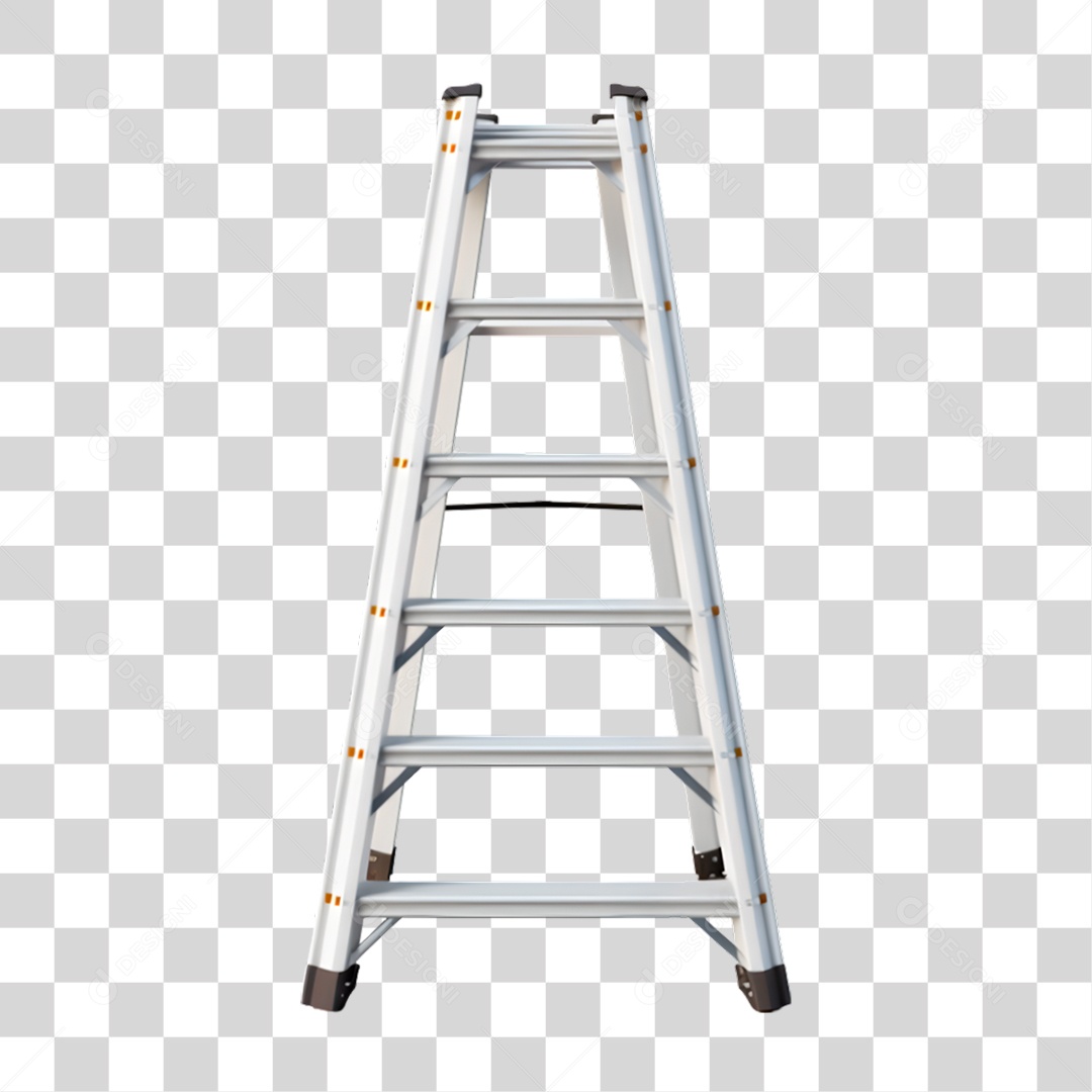 Escada Metálica PNG Transparente