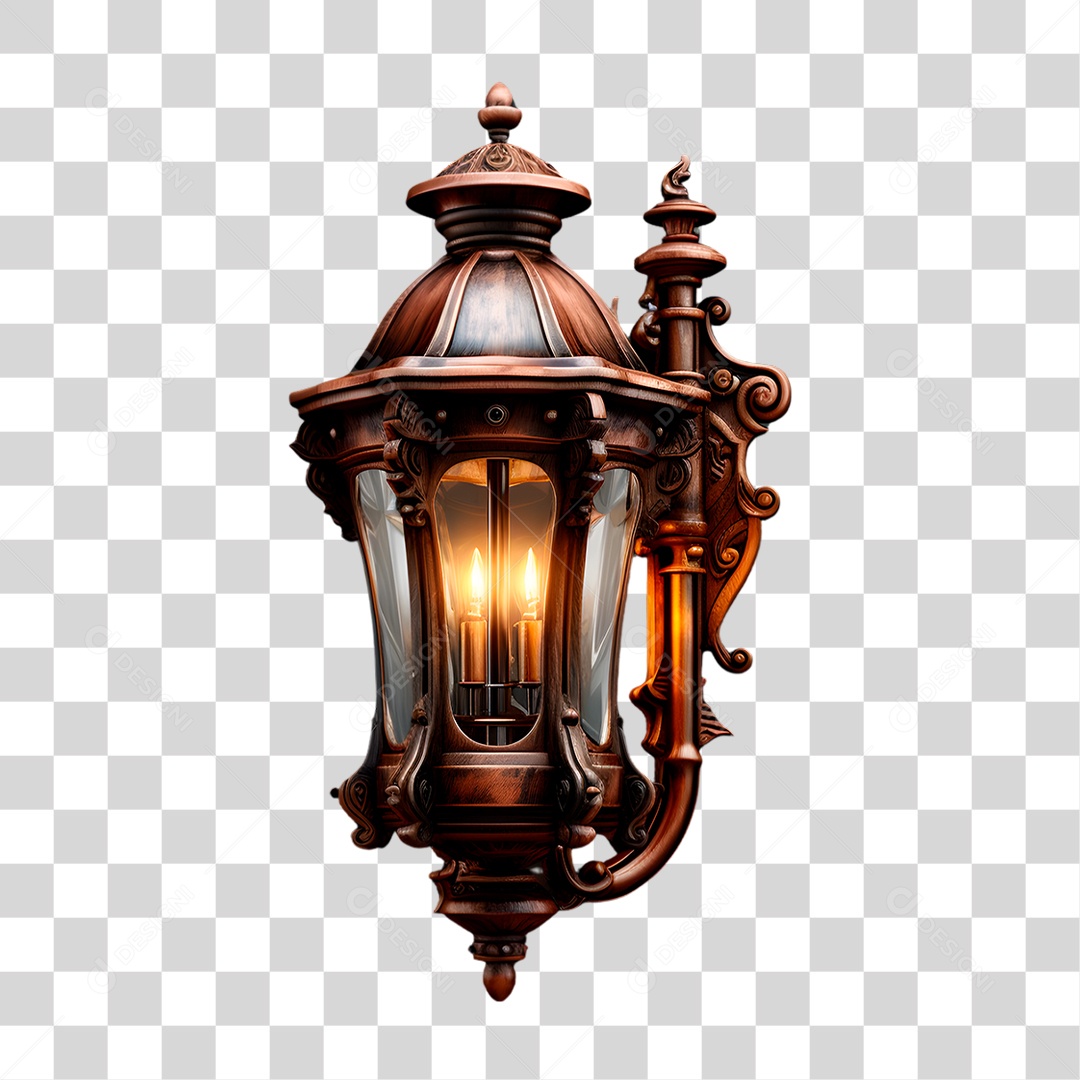 Luminária de Parede PNG Transparente
