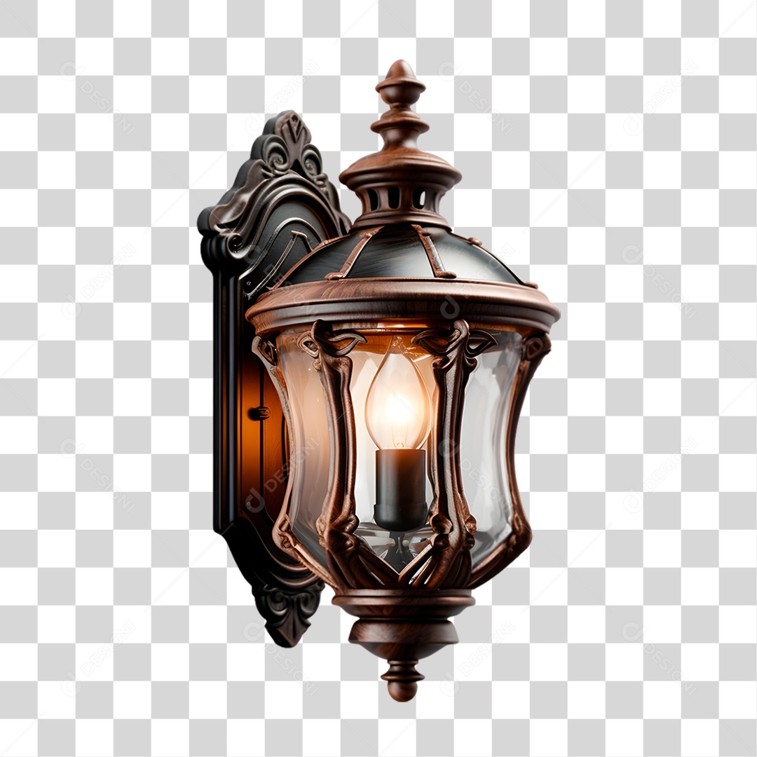 Luminária de Parede PNG Transparente