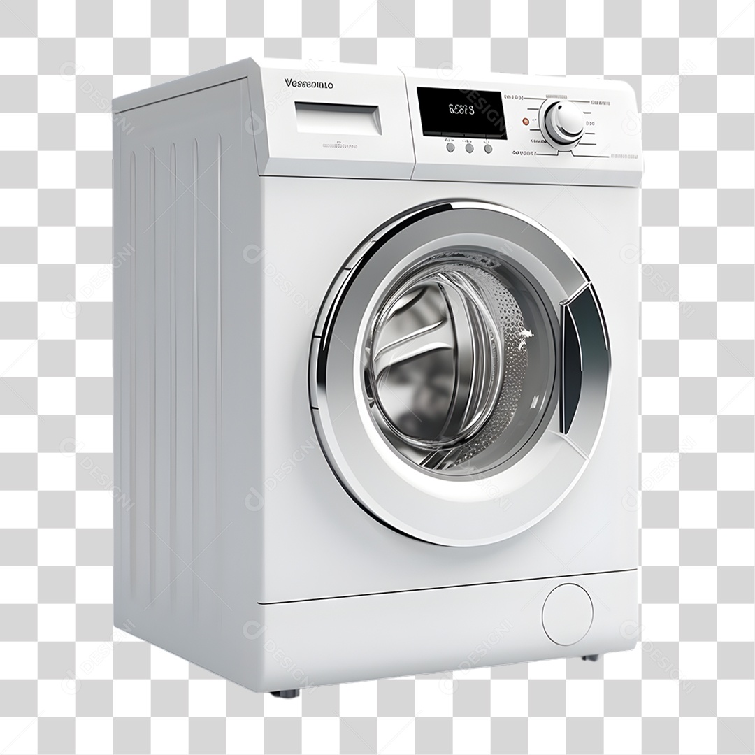Maquina de Lava Roupas PNG Transparente