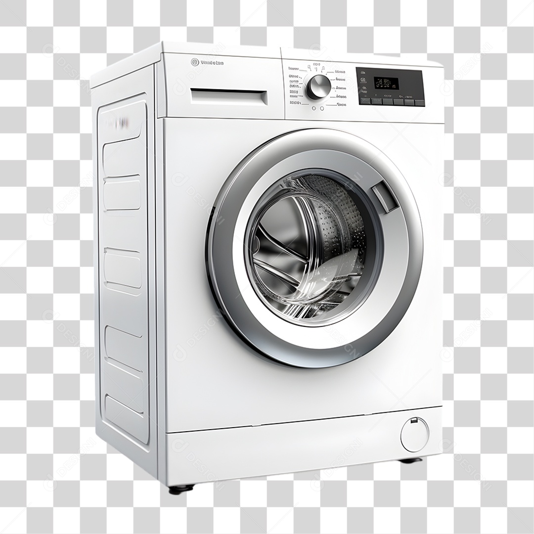 Maquina de Lava Roupas PNG Transparente