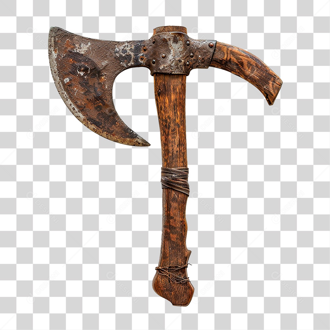 Machado de Lâmina Dupla PNG Transparente