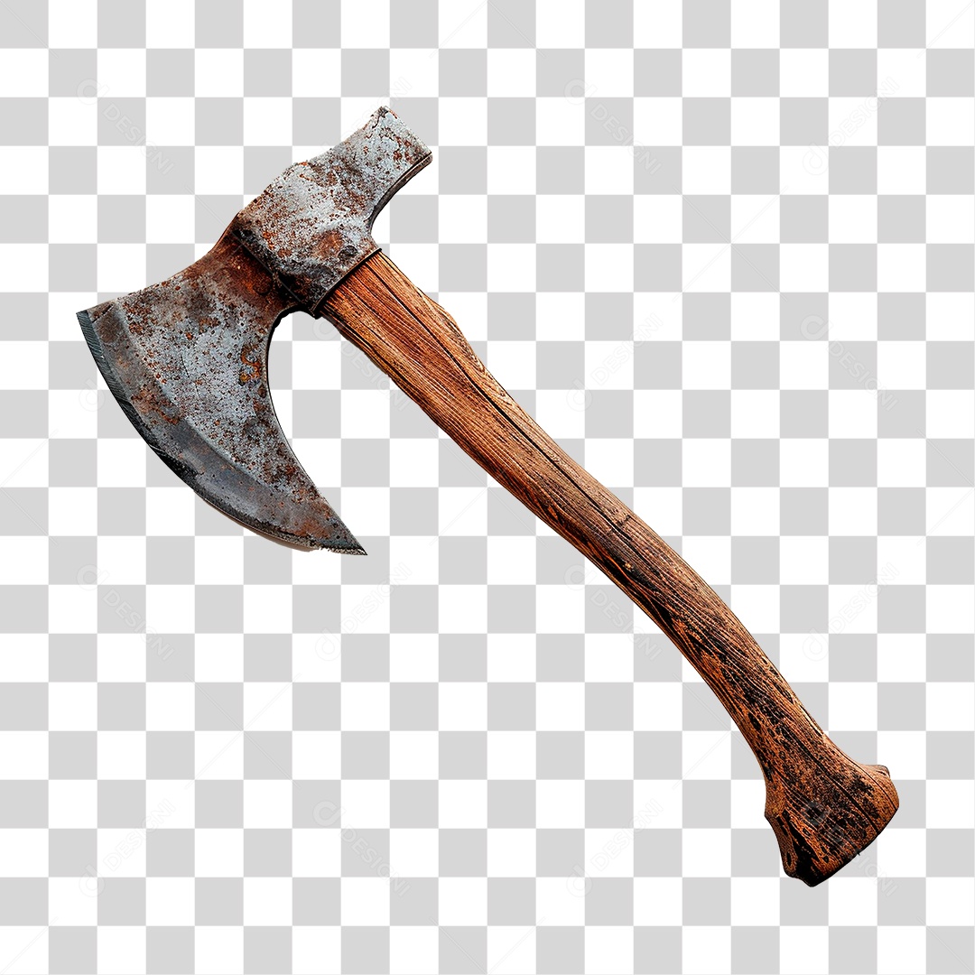 Machado de Lâmina Dupla PNG Transparente