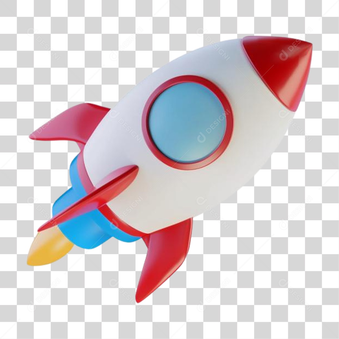 Foguete PNG Transparente
