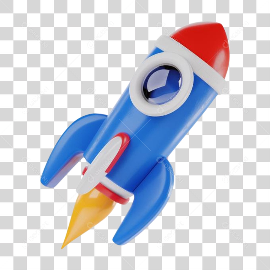 Foguete PNG Transparente
