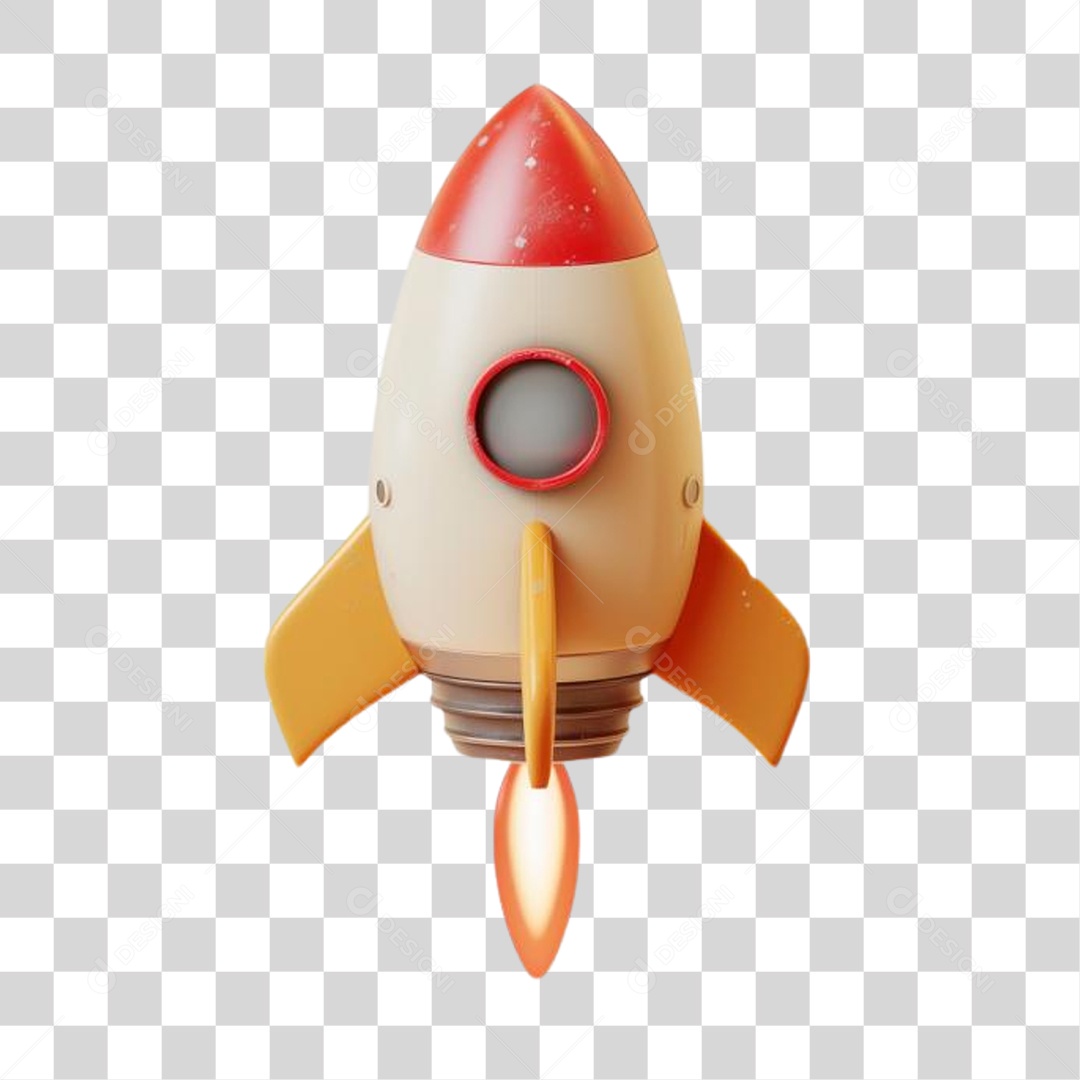 Foguete PNG Transparente