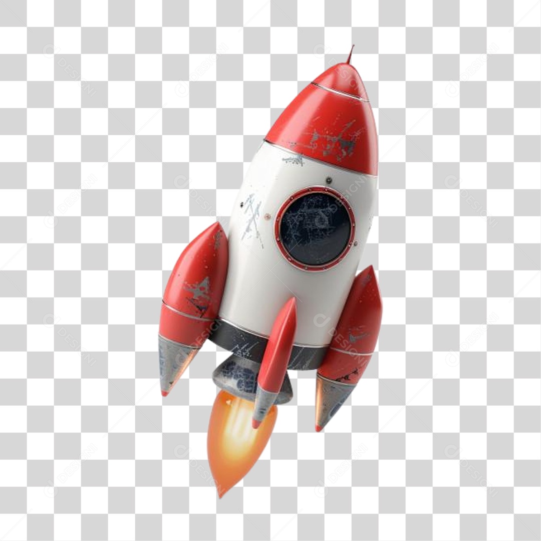 Foguete PNG Transparente