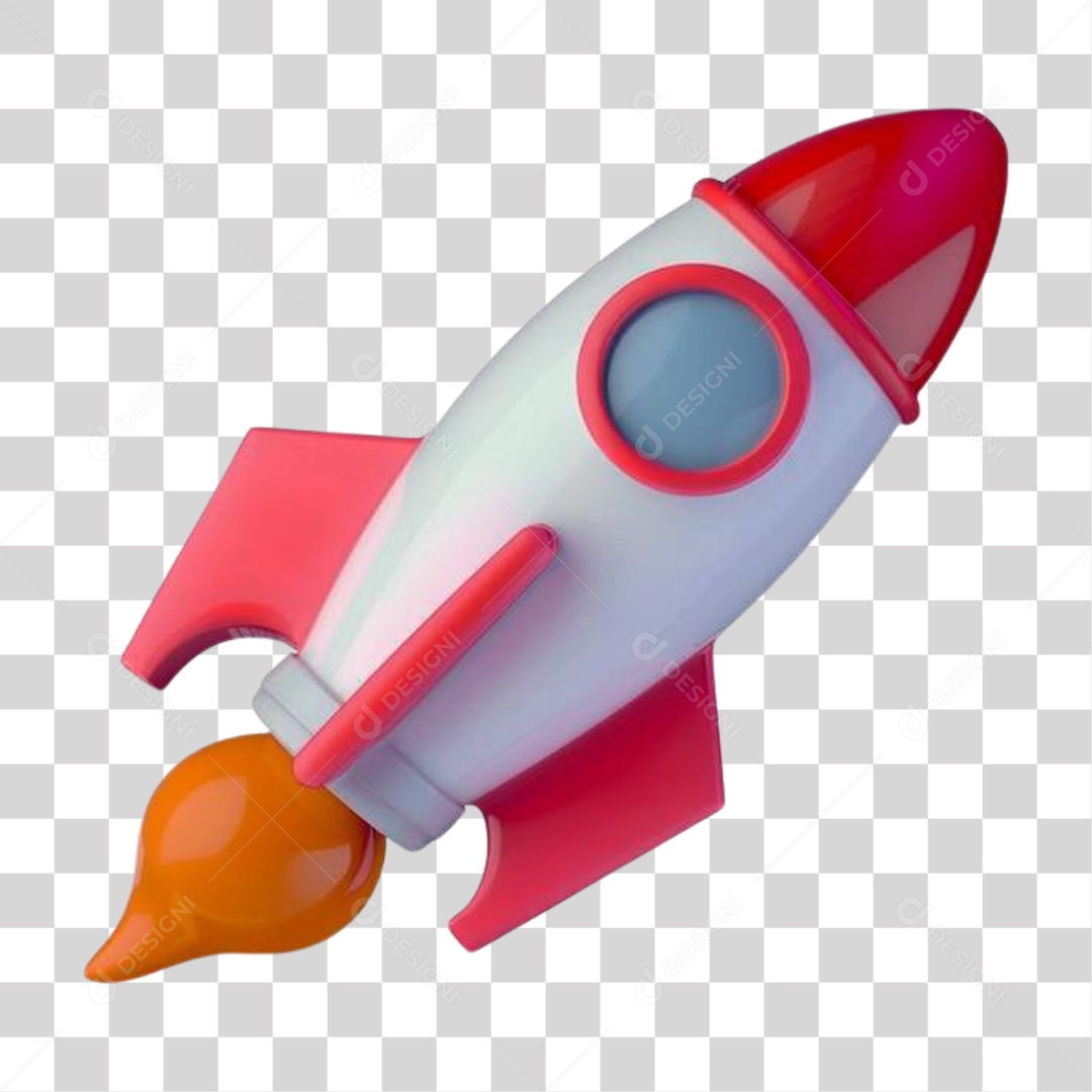 Foguete PNG Transparente