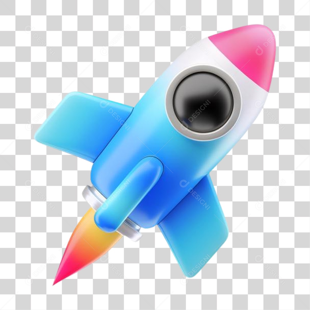 Foguete PNG Transparente