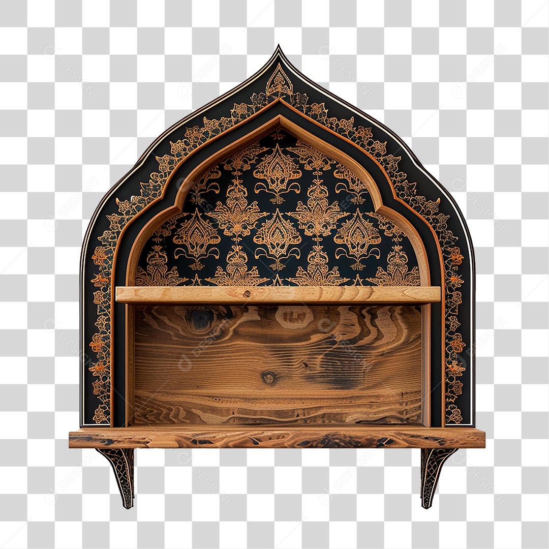 Prateleira de Parede PNG Transparente