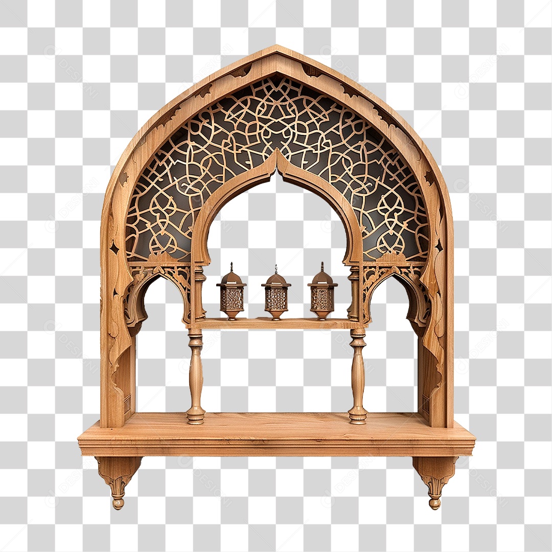 Prateleira de Parede PNG Transparente