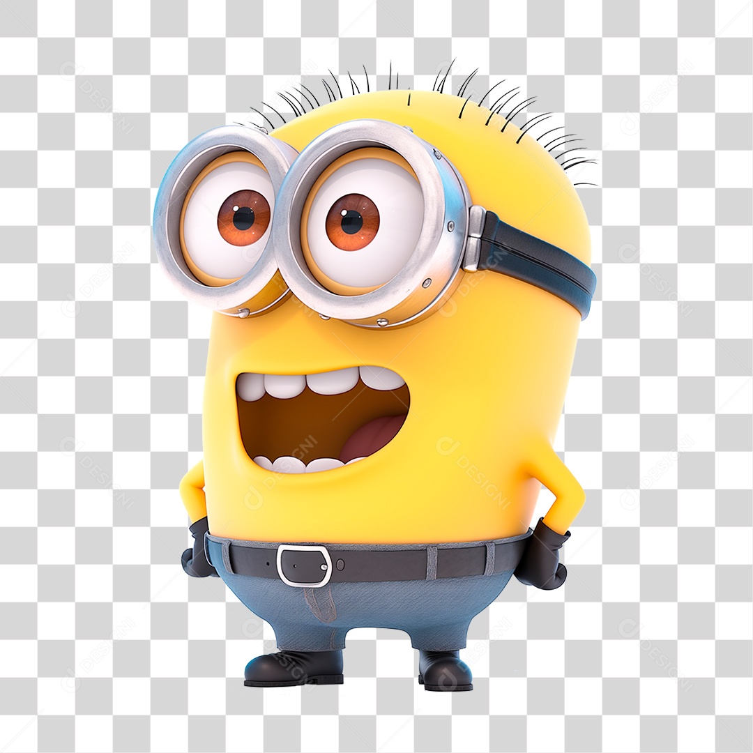 Desenho Minios Cartoon PNG Transparente