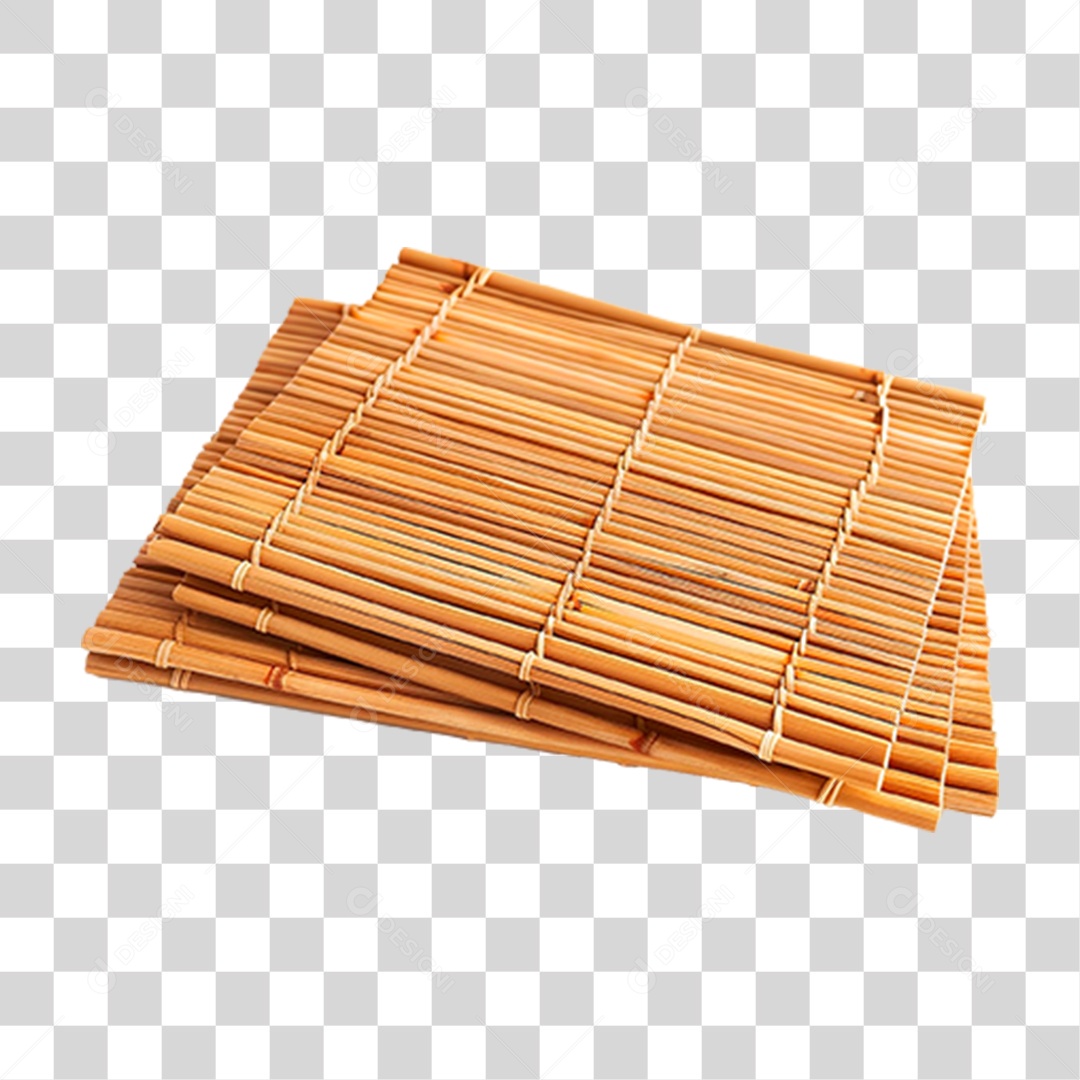 Painel de Bambu PNG Transparente