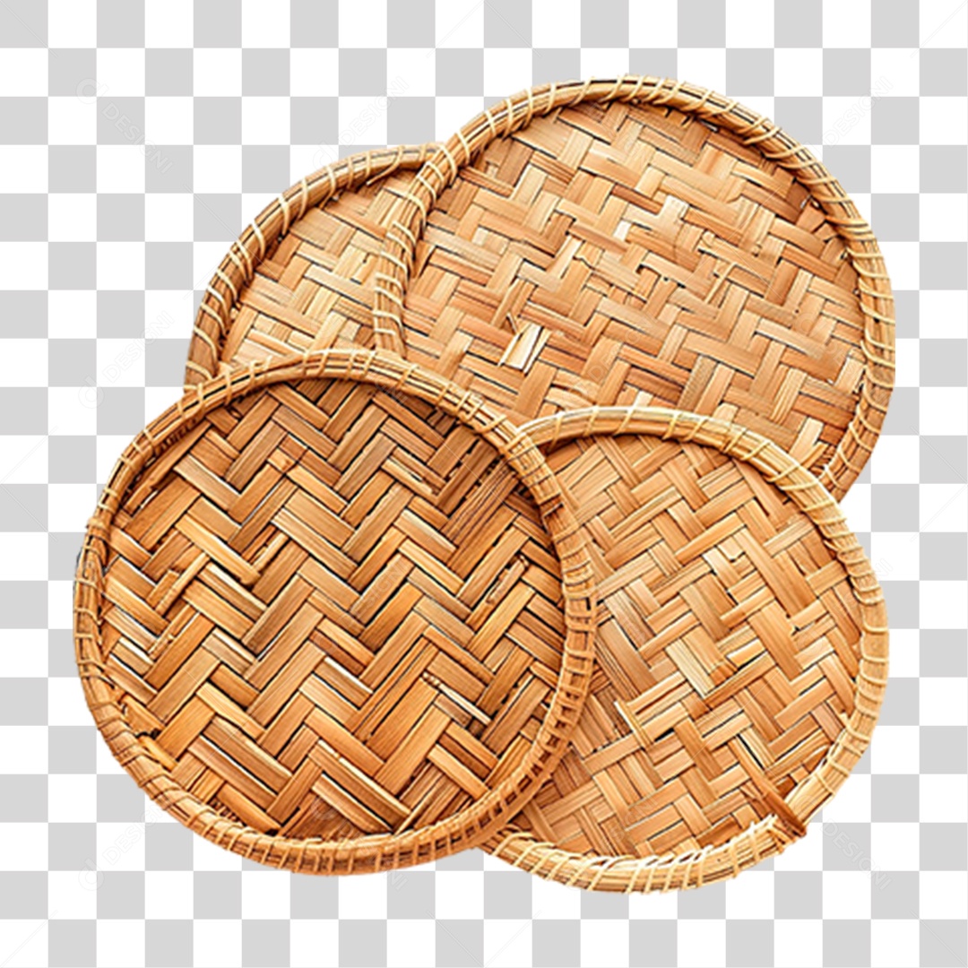 Painel de Bambu PNG Transparente