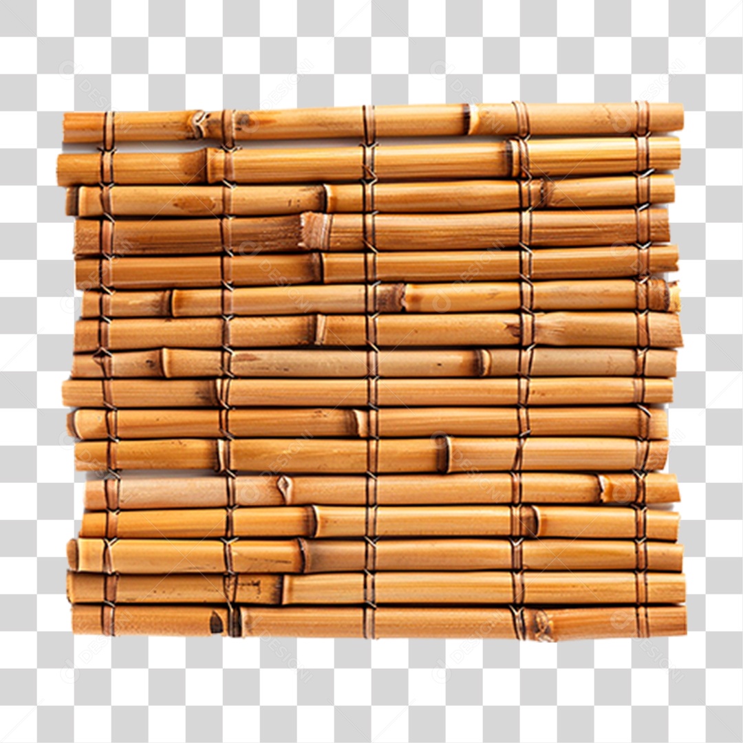 Painel de Bambu PNG Transparente