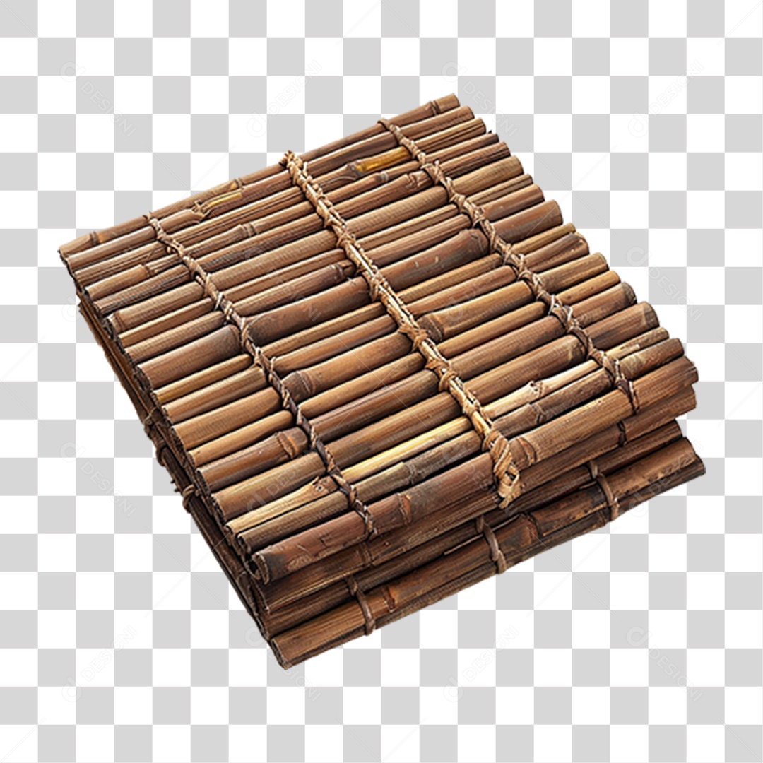 Painel de Bambu PNG Transparente