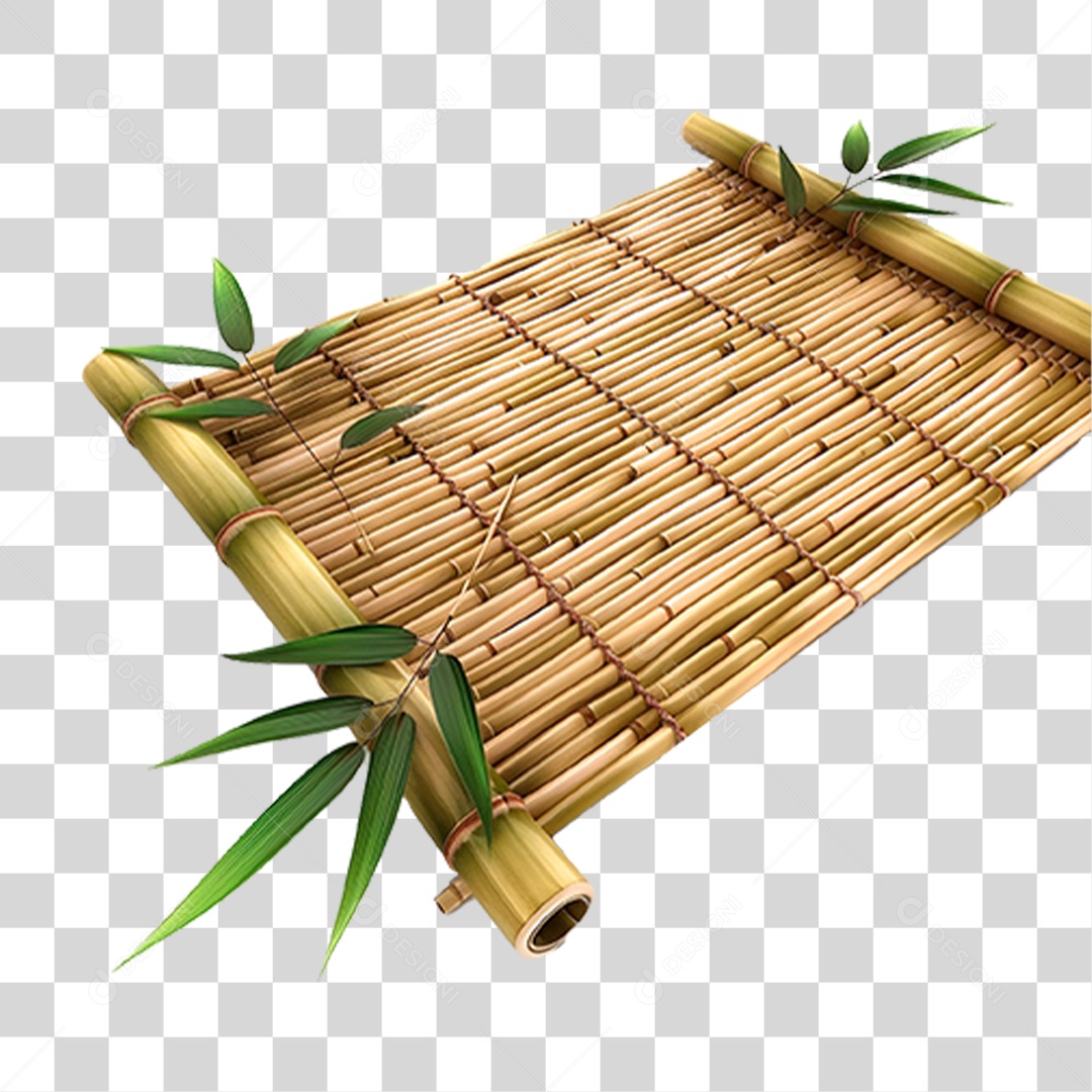 Painel de Bambu PNG Transparente