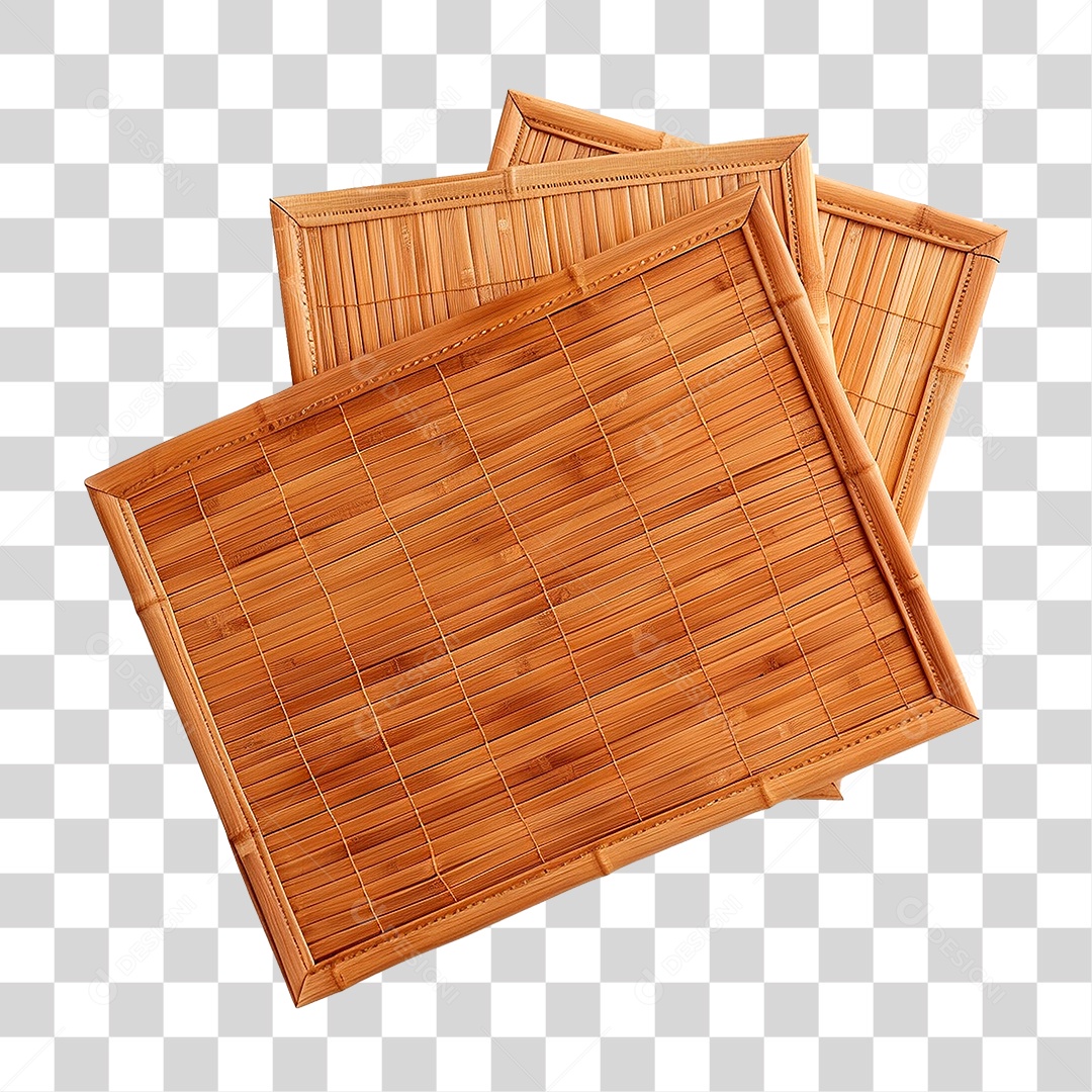 Painel de Bambu PNG Transparente