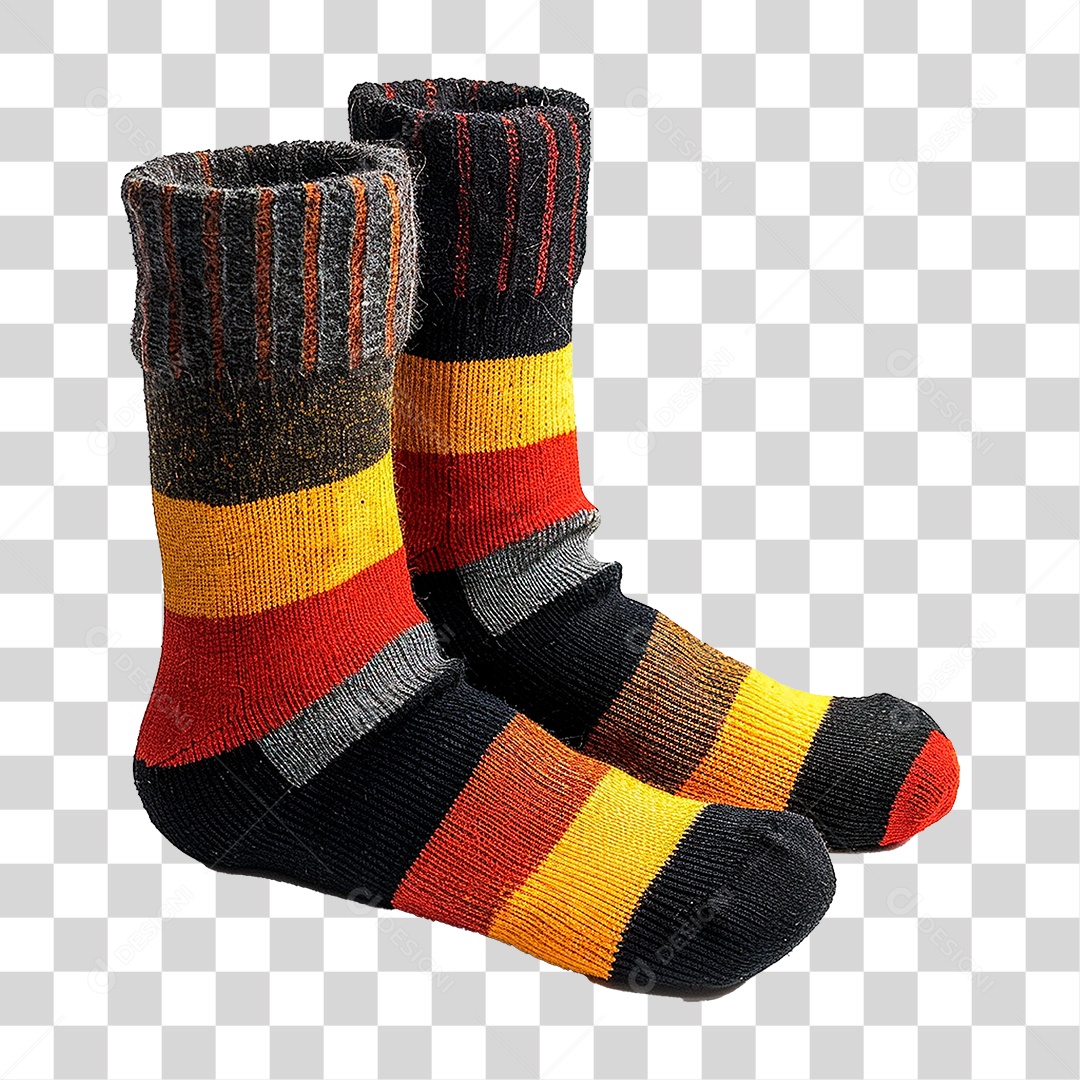 Meia de Malha PNG Transparente