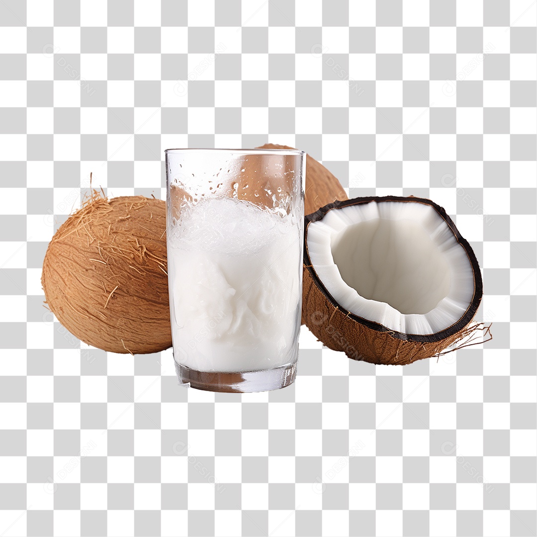 Fruta Coco PNG Transparente