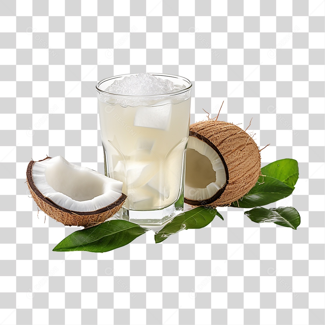Fruta Coco PNG Transparente