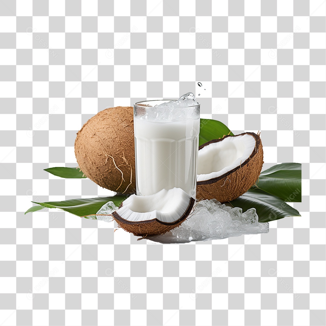 Fruta Coco PNG Transparente
