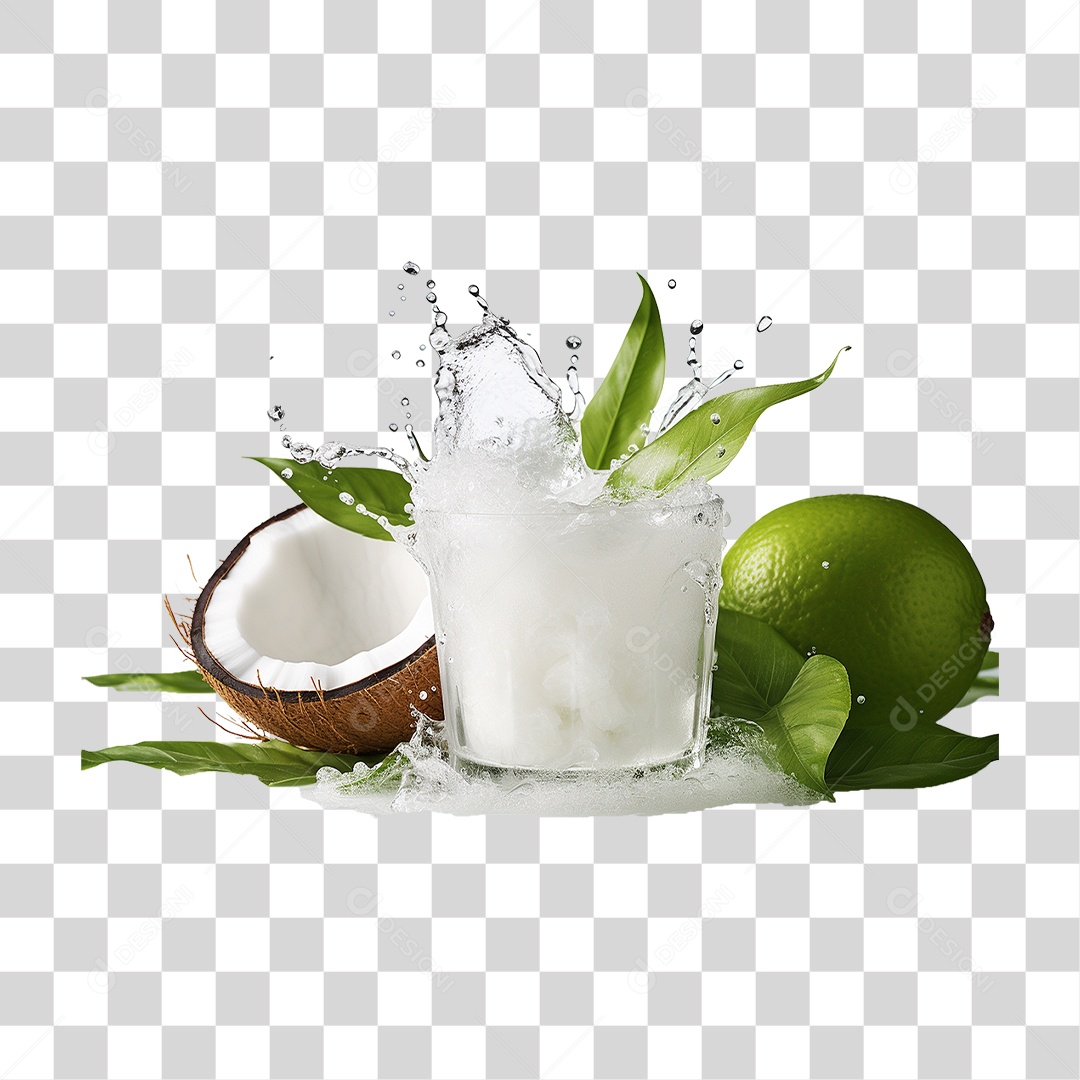Fruta Coco PNG Transparente