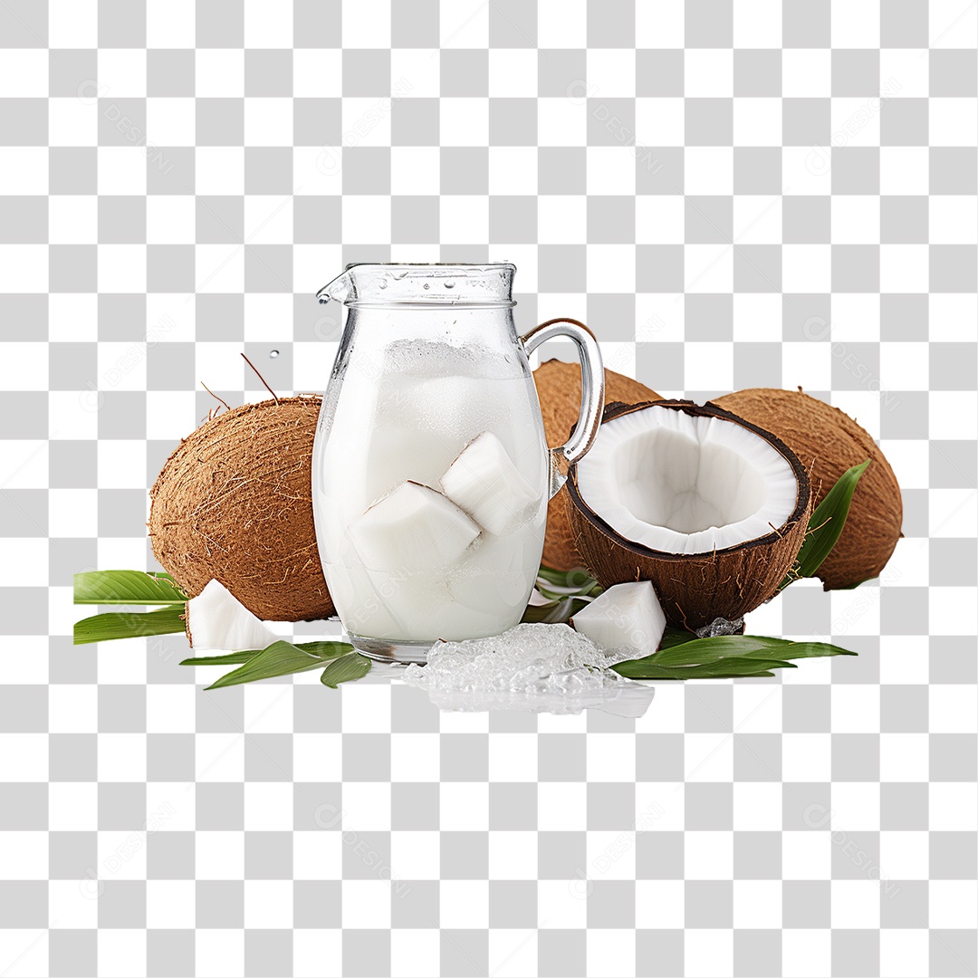 Fruta Coco PNG Transparente