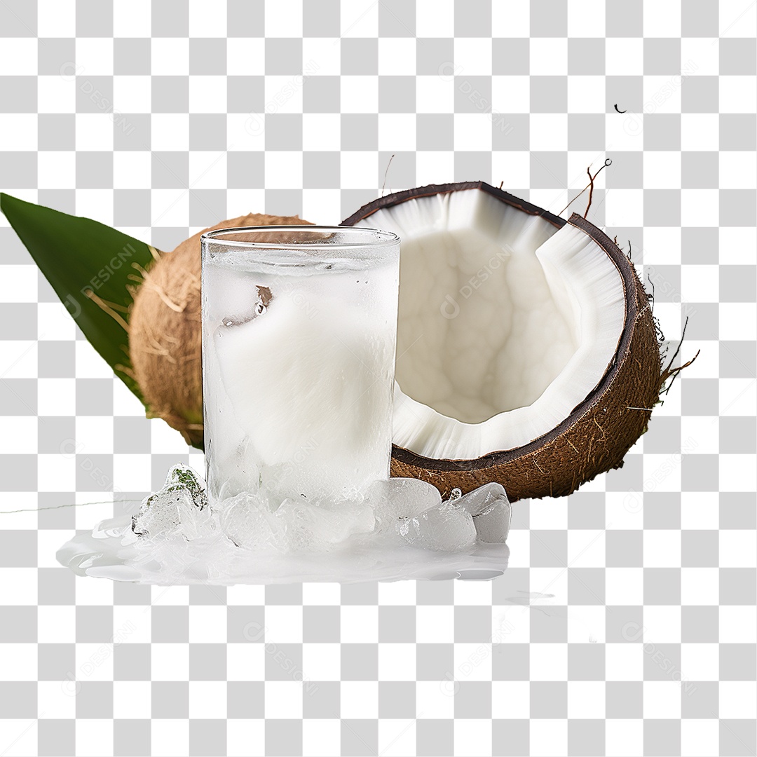 Fruta Coco PNG Transparente