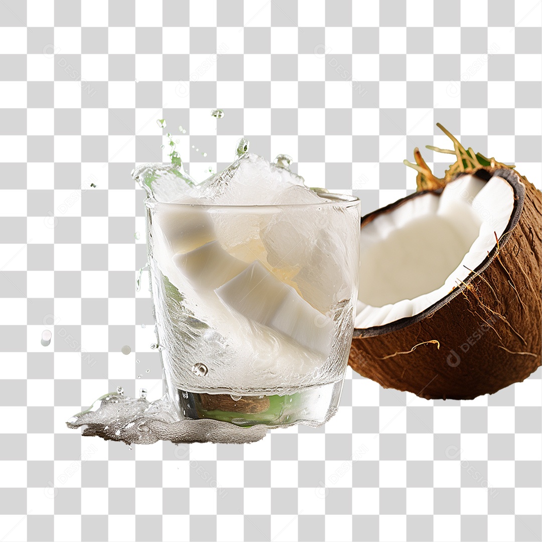 Fruta Coco PNG Transparente