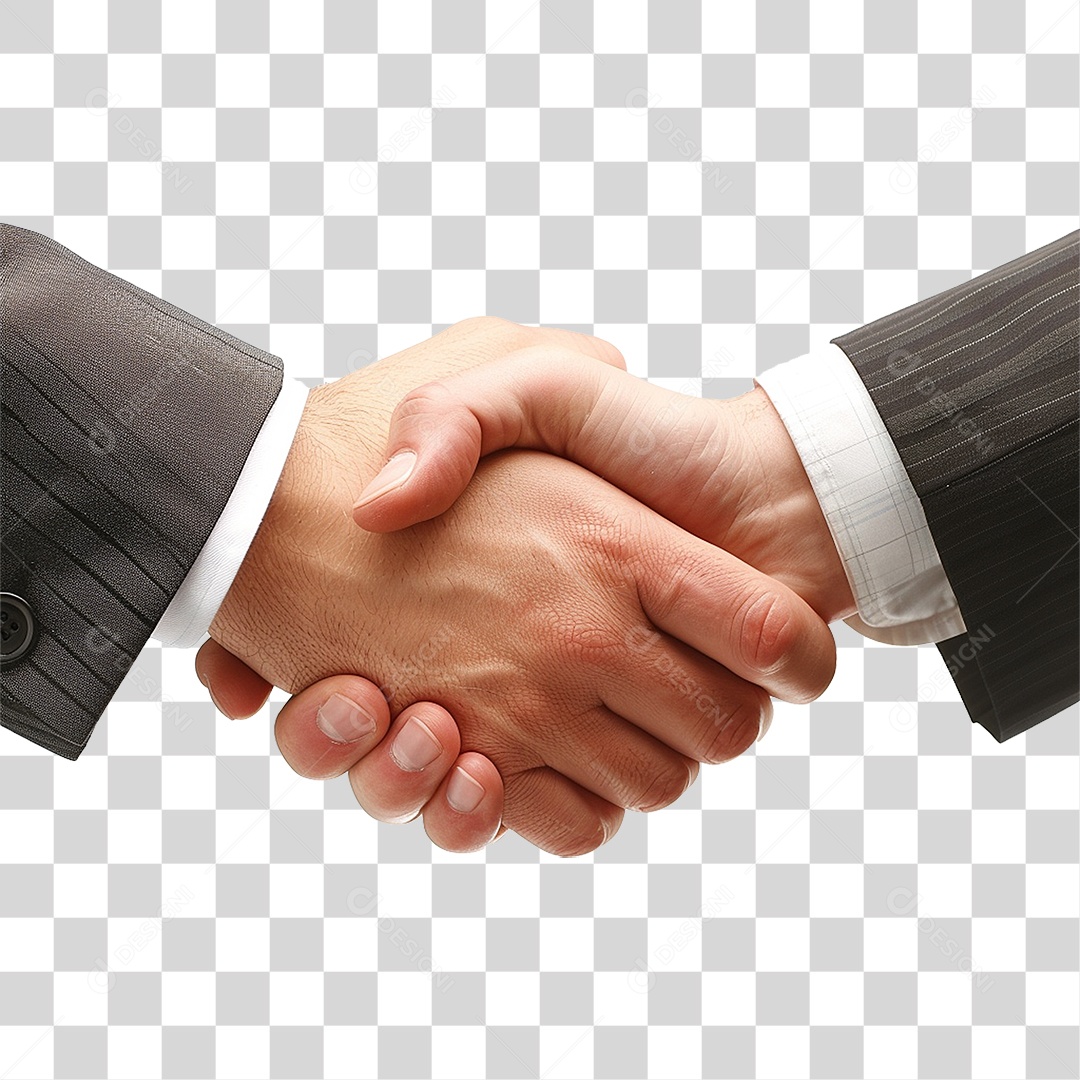 Empresários de Mãos Dadas PNG Transparente