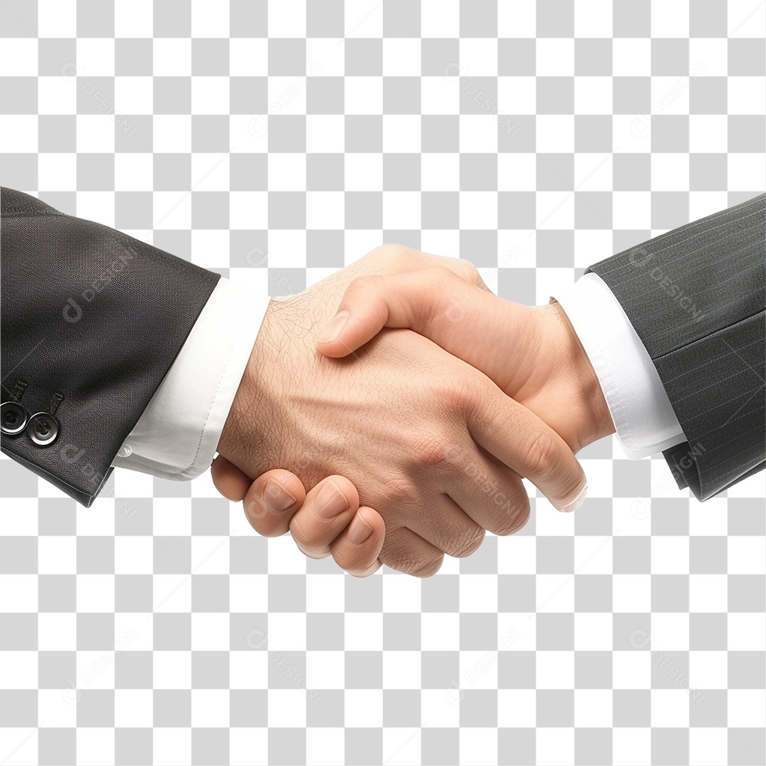 Empresários de Mãos Dadas PNG Transparente