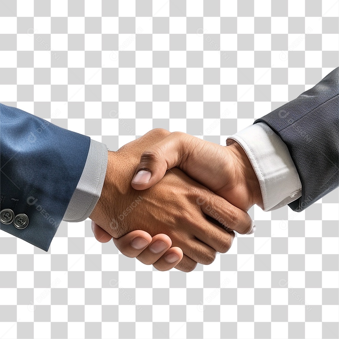 Empresários de Mãos Dadas PNG Transparente