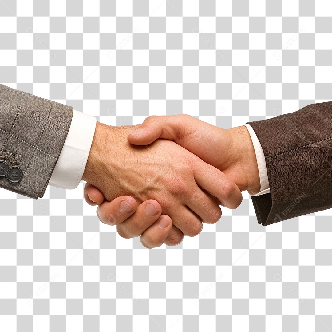 Empresários de Mãos Dadas PNG Transparente