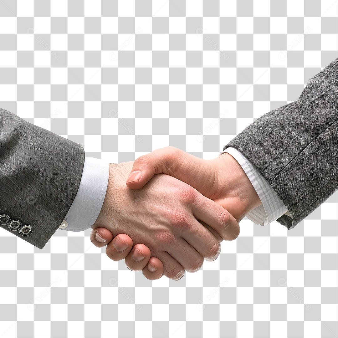 Empresários de Mãos Dadas PNG Transparente