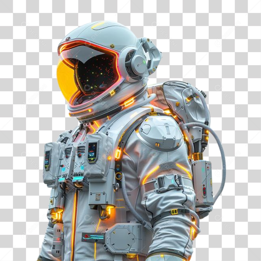 Astronauta PNG Transparente