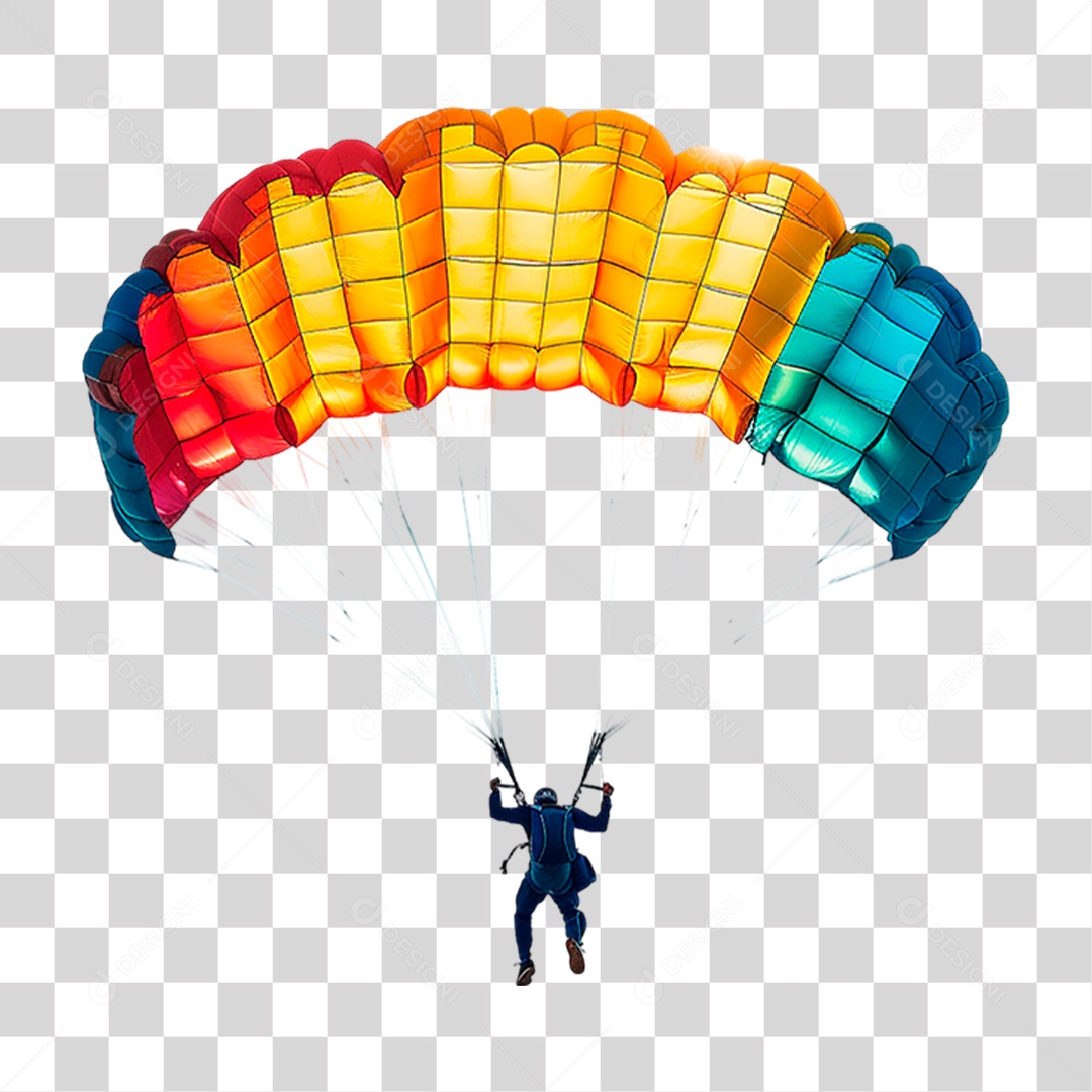 Paraquedista PNG Transparente