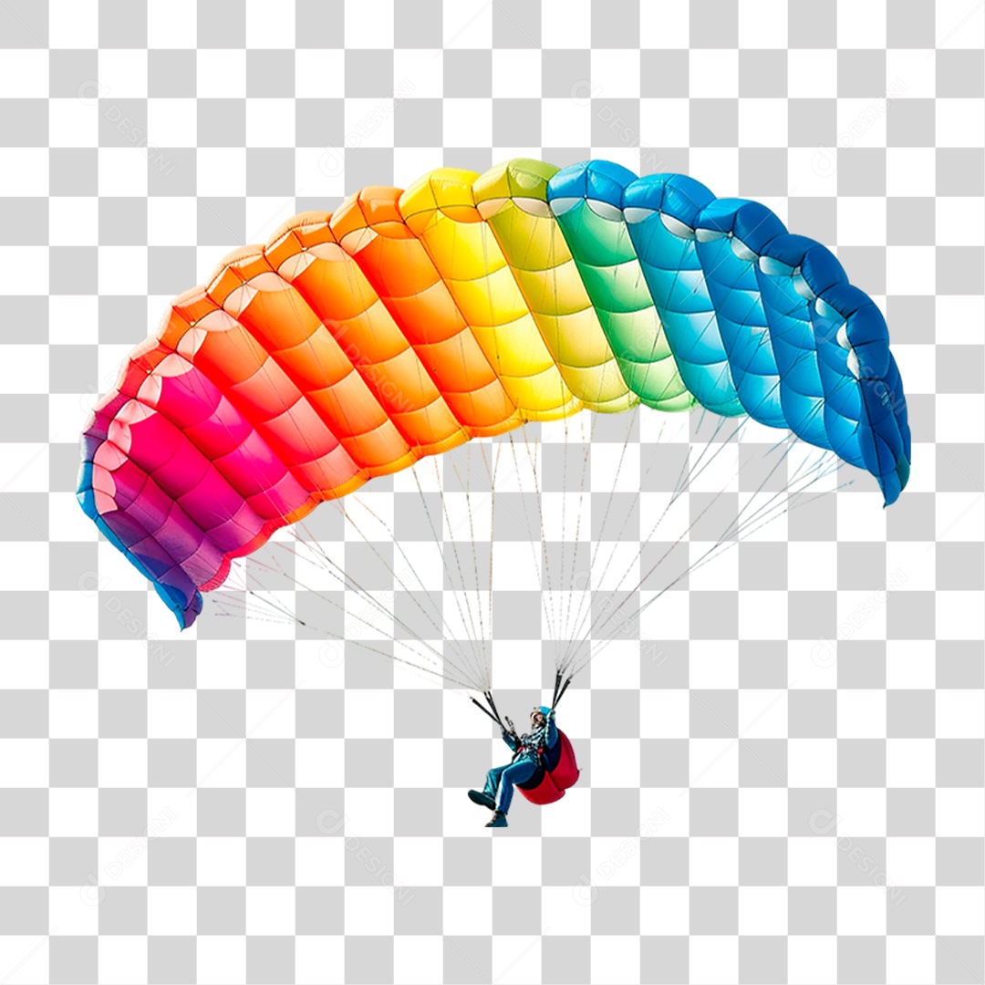 Paraquedista PNG Transparente