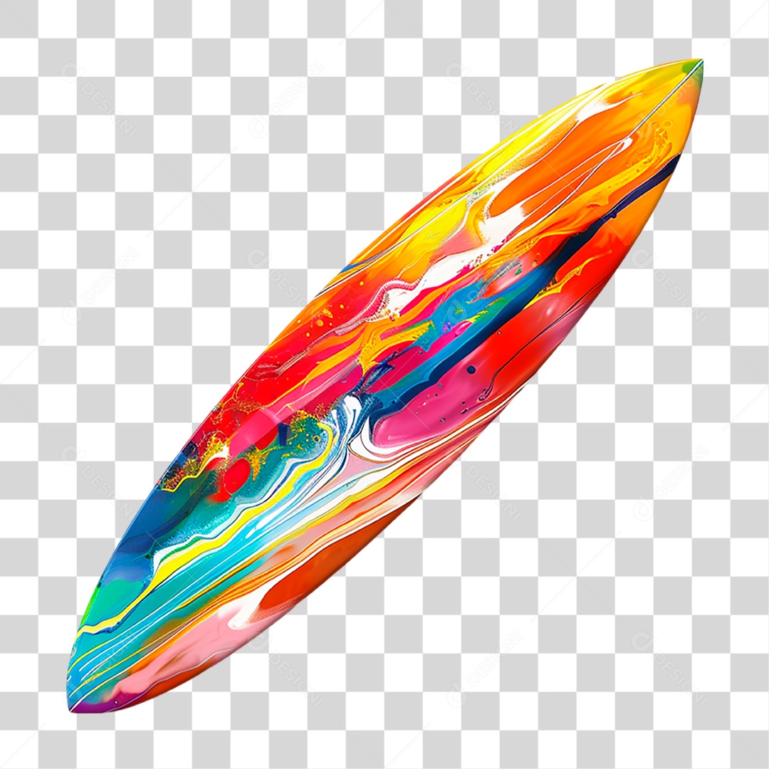 Prancha de Surf PNG Transparente
