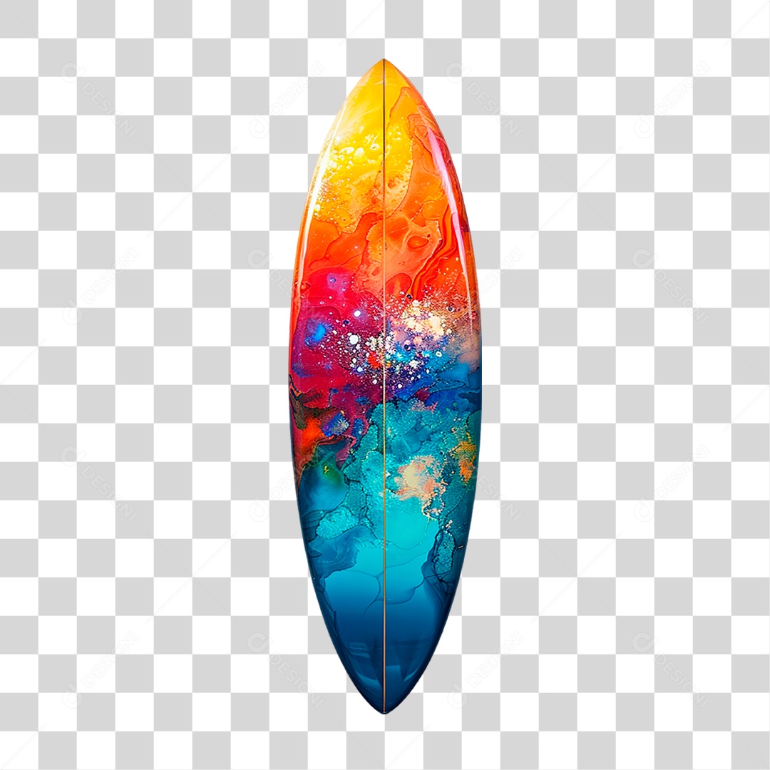 Prancha de Surf PNG Transparente